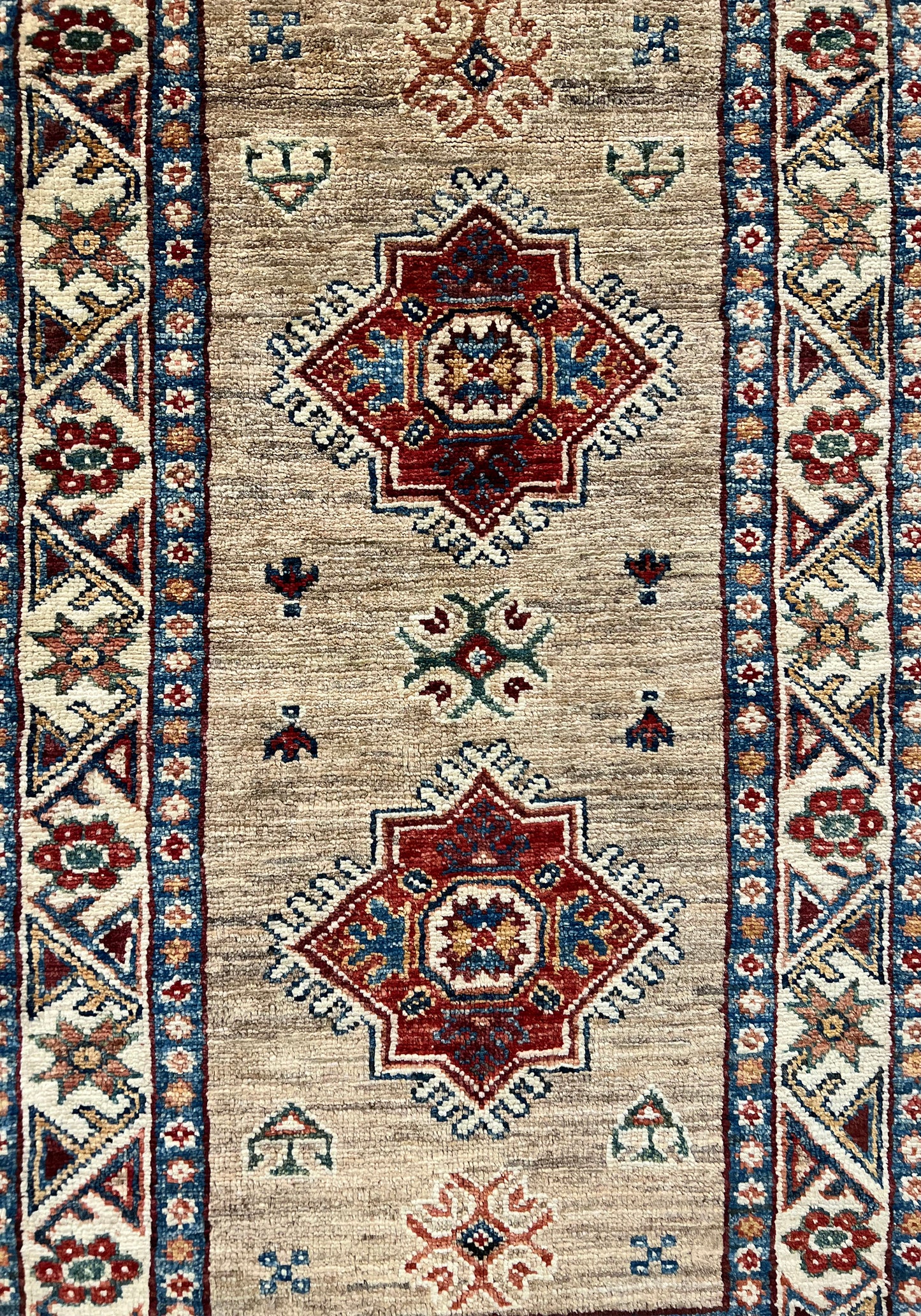 Tapis Kazakh en Laine