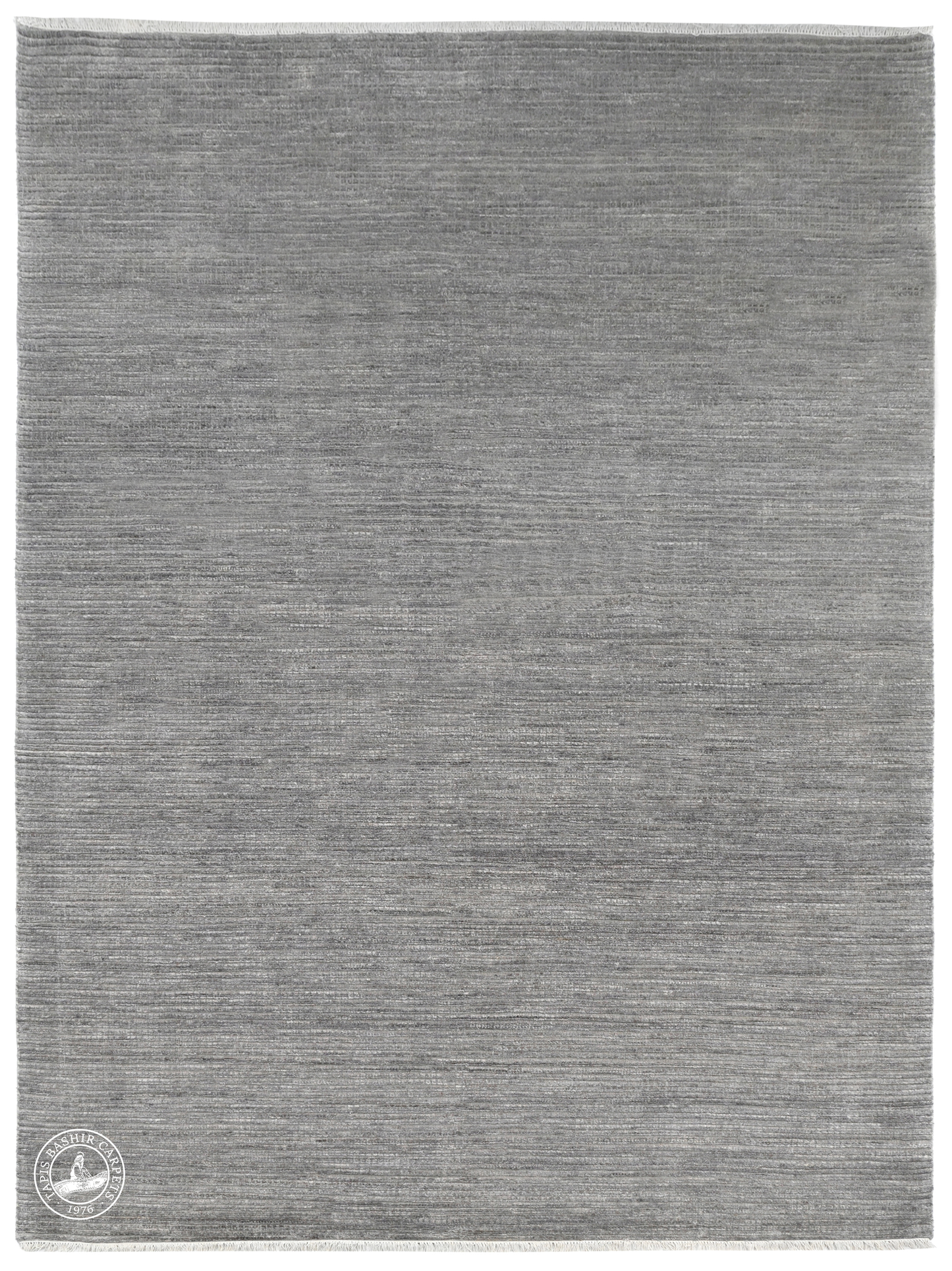 Tapis en laine gris