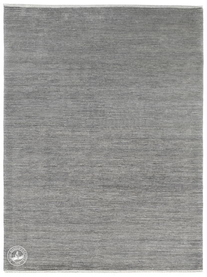 Tapis en laine gris
