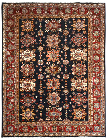 Tapis kazakh | 10'7" x 7'11" | Décoration intérieure | Tapis en laine noué à la main