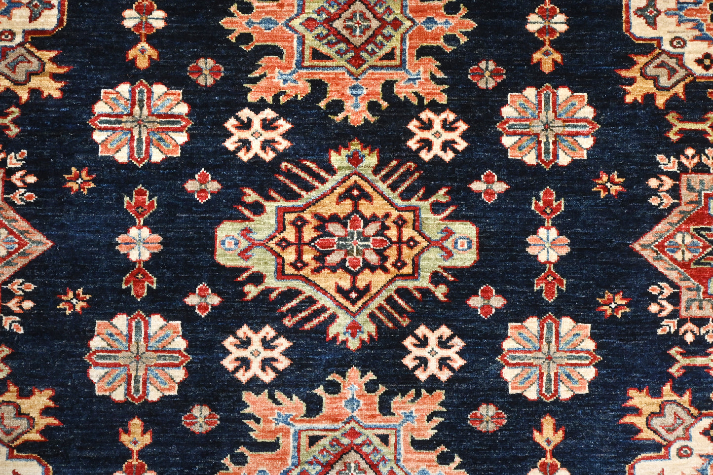 Tapis kazakh | 10'7" x 7'11" | Décoration intérieure | Tapis en laine noué à la main