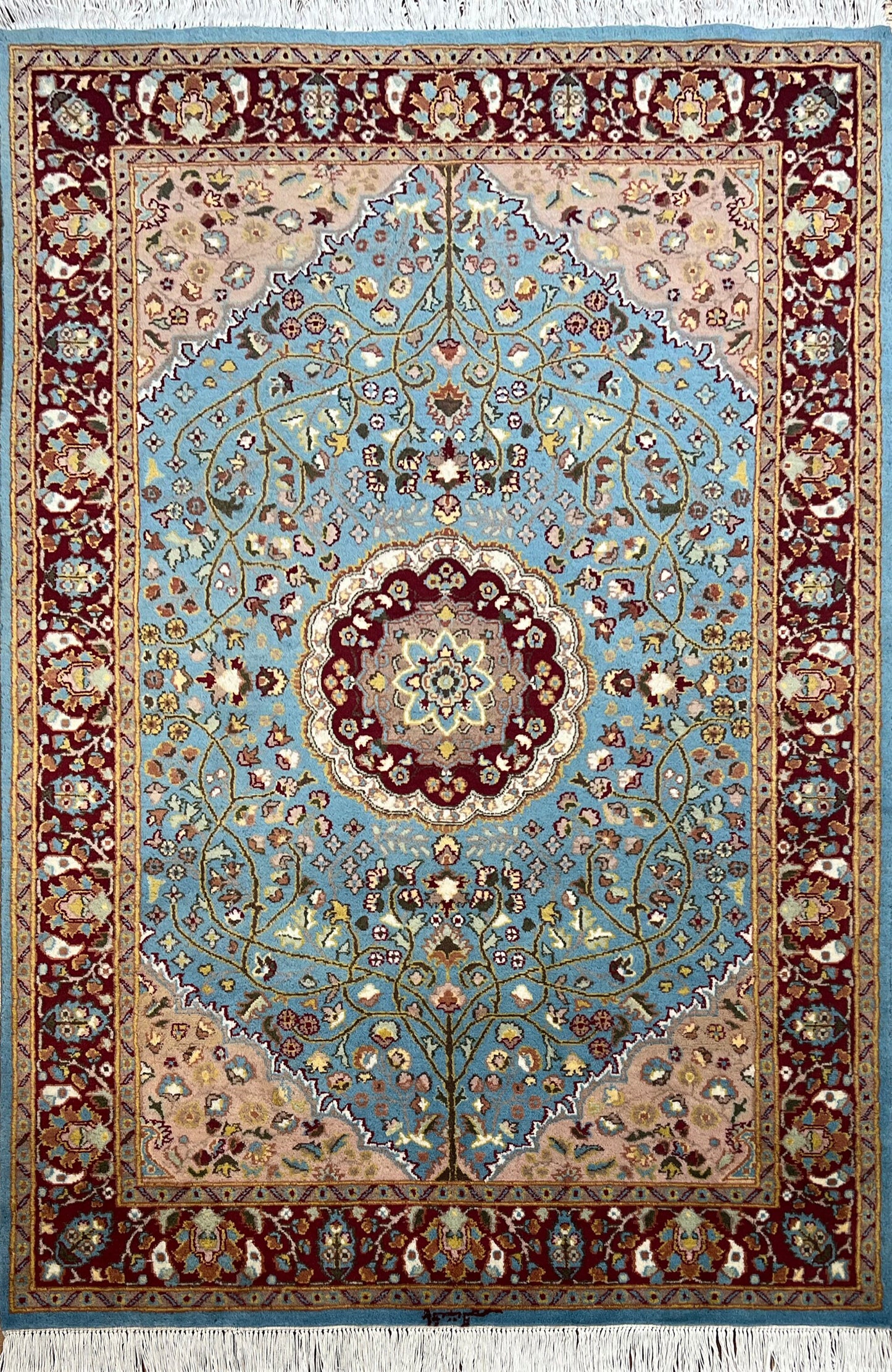 Tree of Life Rug | 6'2" x 4' | Home Decor | Hand-Knotted Rug