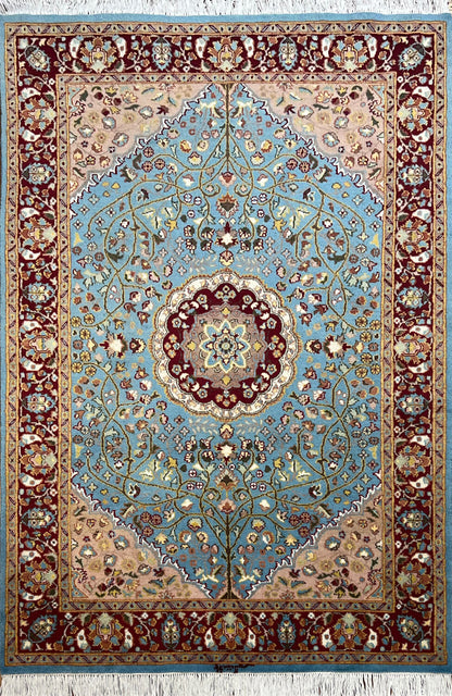 Tree of Life Rug | 6'2" x 4' | Home Decor | Hand-Knotted Rug