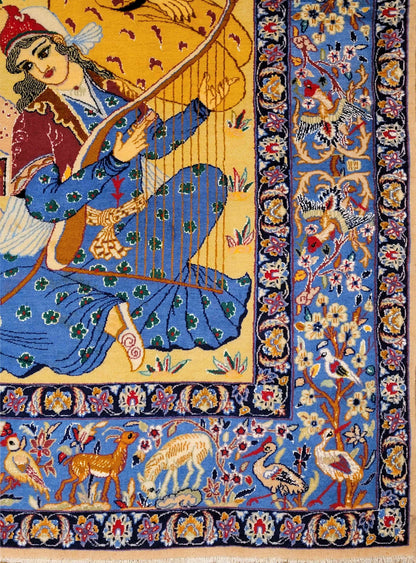 Isfahan Semi-antique Omar Khayyam,  circa 1950