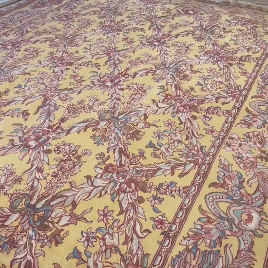 Tauris Trellis - Arts & Crafts by William Morris Carpet | 10'4'' x 8'3'' | Home Decor | Hand-Knotted Area Rug