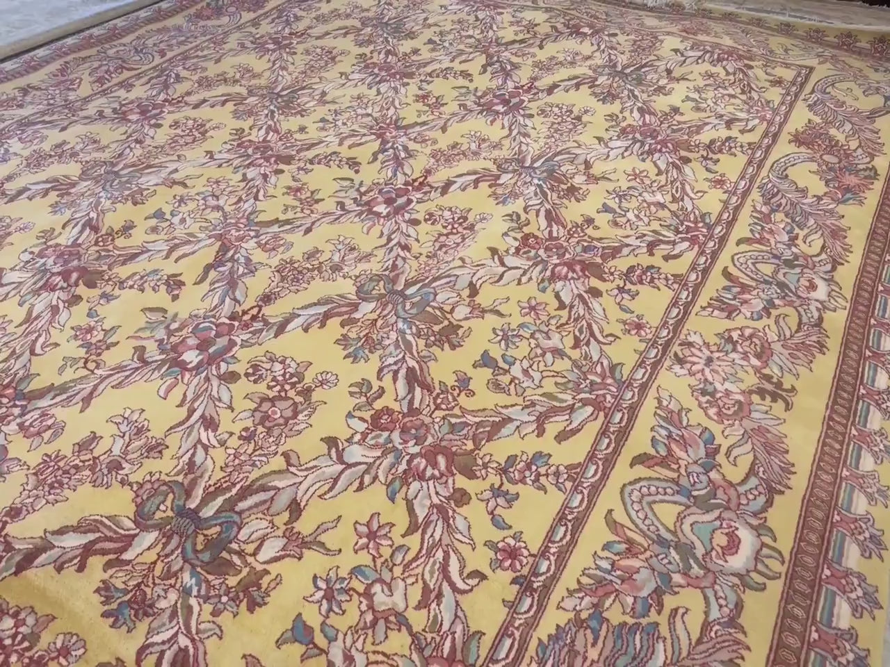 Tauris Trellis - Arts & Crafts by William Morris Carpet | 10'4'' x 8'3'' | Home Decor | Hand-Knotted Area Rug