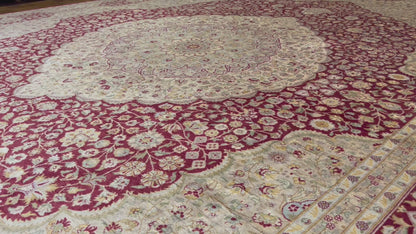 Tapis en soie d'Ispahan