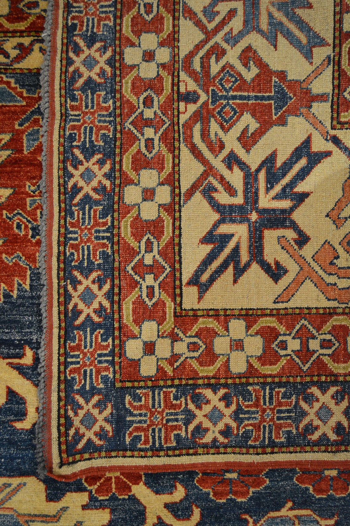 Caucasian Carpet | 14'1" x 9'6" | Home Decor | Hand-knotted Area Rug