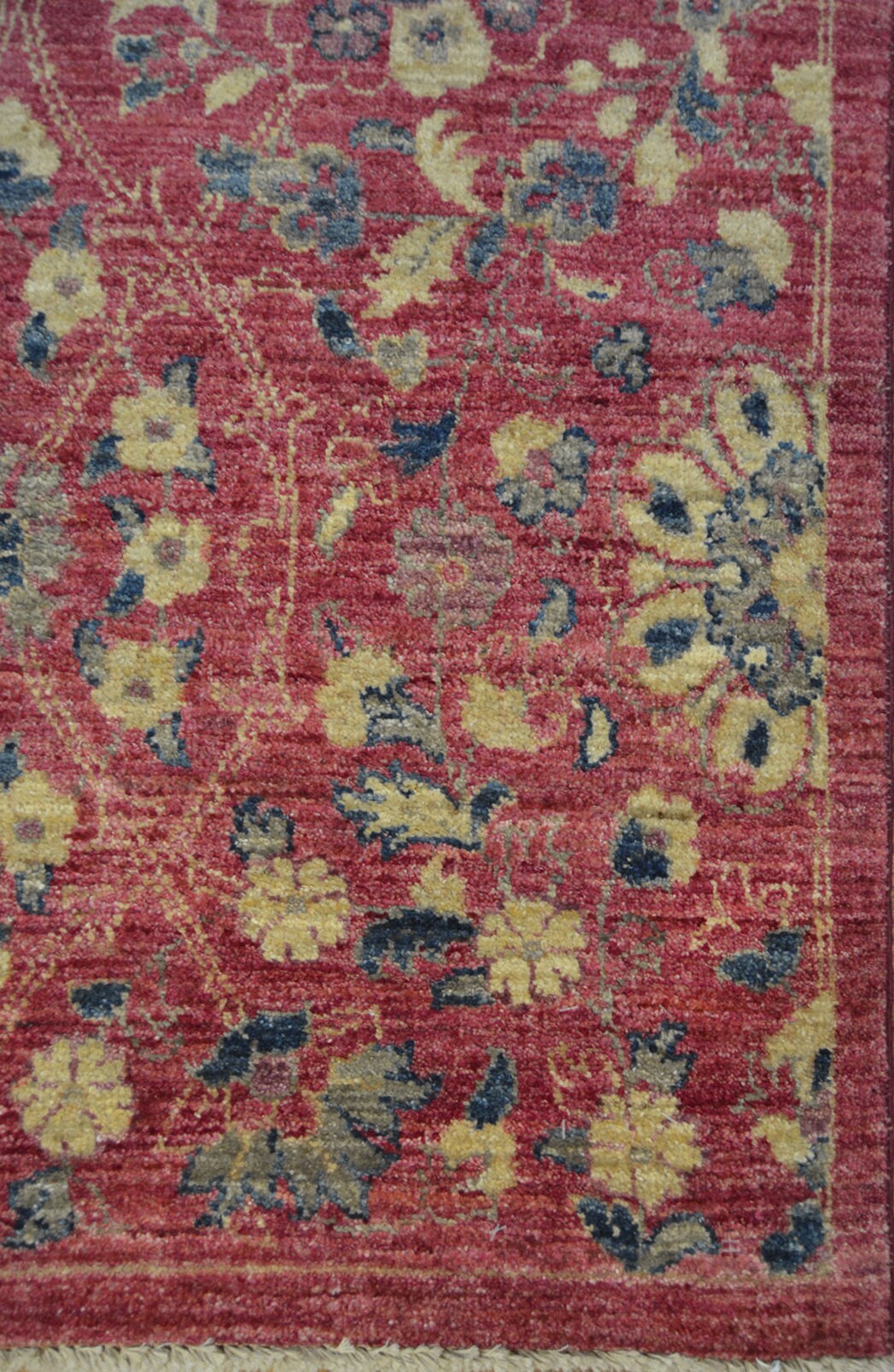 Kabul Lotus Carpet | 12'1" x 9'1" | Genuine Hand-knotted | New Pink Area Rug