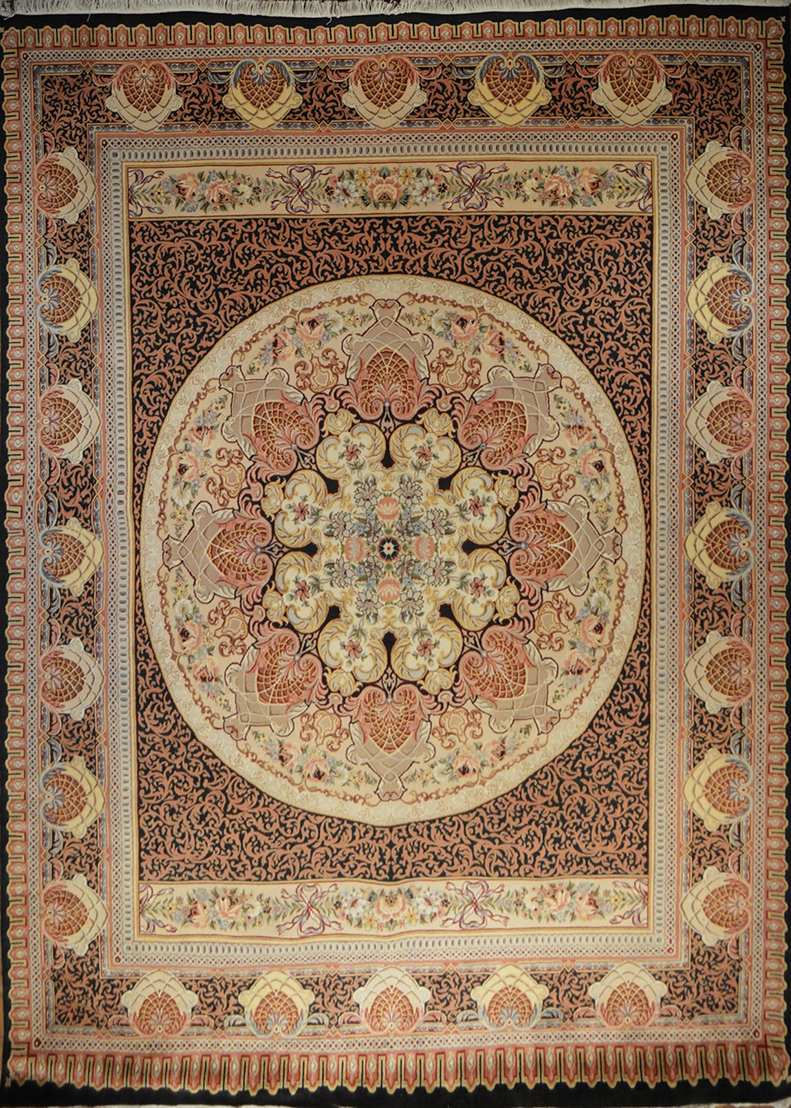 Savonnerie Carpet | 14' x 10' | Home Decor | Hand-Knotted Area Rug