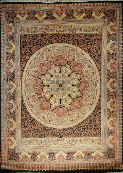 Savonnerie Carpet | 14' x 10' | Home Decor | Hand-Knotted Area Rug