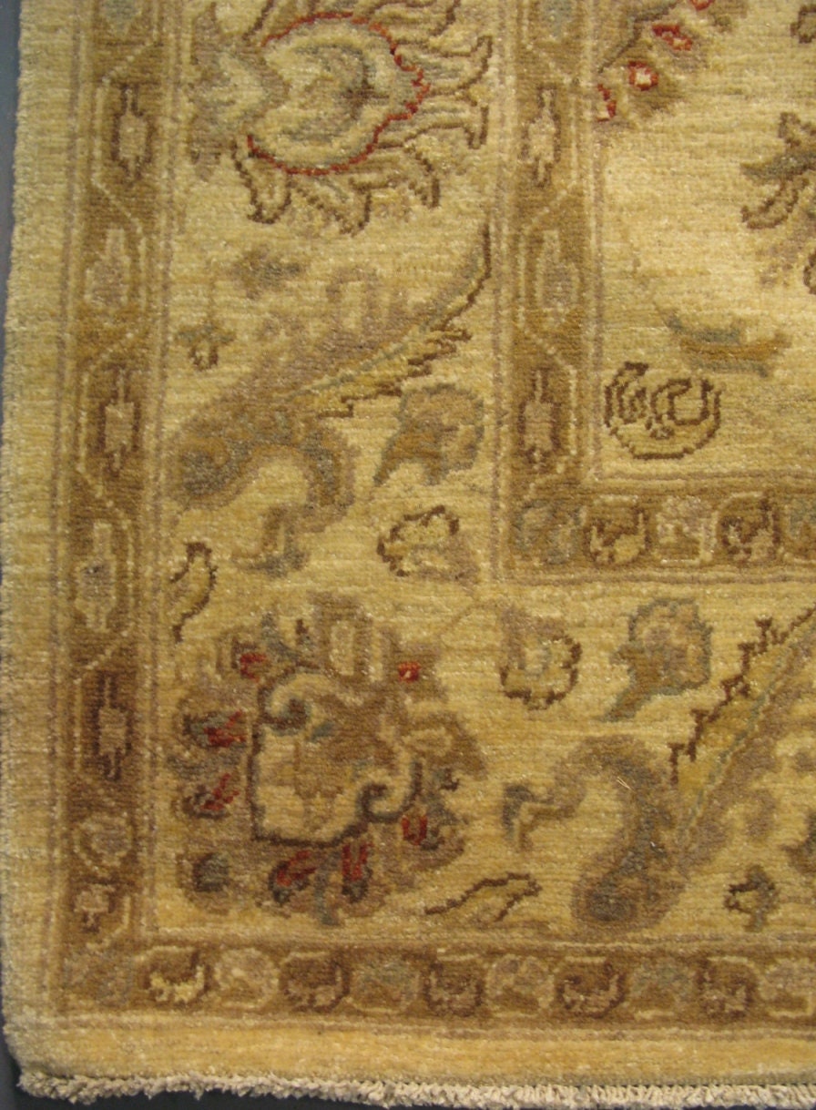 Faryab Lotus Carpet | 8'8" x 6' | Home Decor | Hand-knotted Wool Area Rug