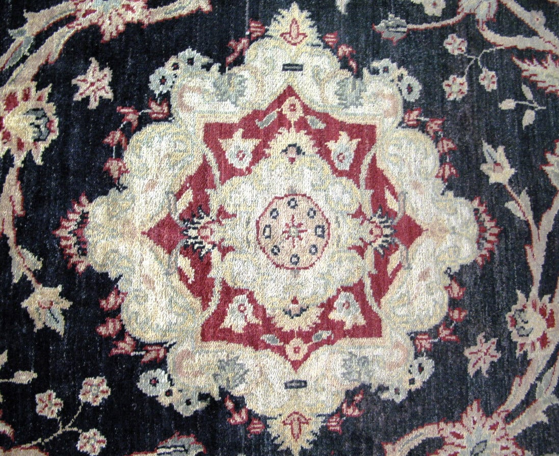 Paktia Carpet | 8'1" x 7'11" | Home Decor | Hand-Knotted Round Area Rug