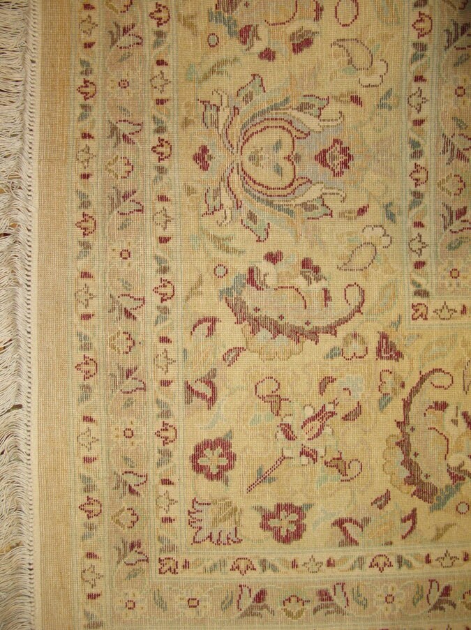 Hereke Silk Carpet | 12'5" x 9'1" | Home Decor | Hand-Knotted Area Rug