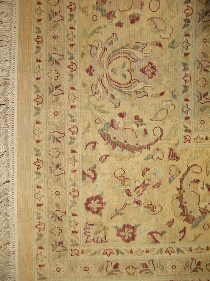 Hereke Silk Carpet | 12'5" x 9'1" | Home Decor | Hand-Knotted Area Rug