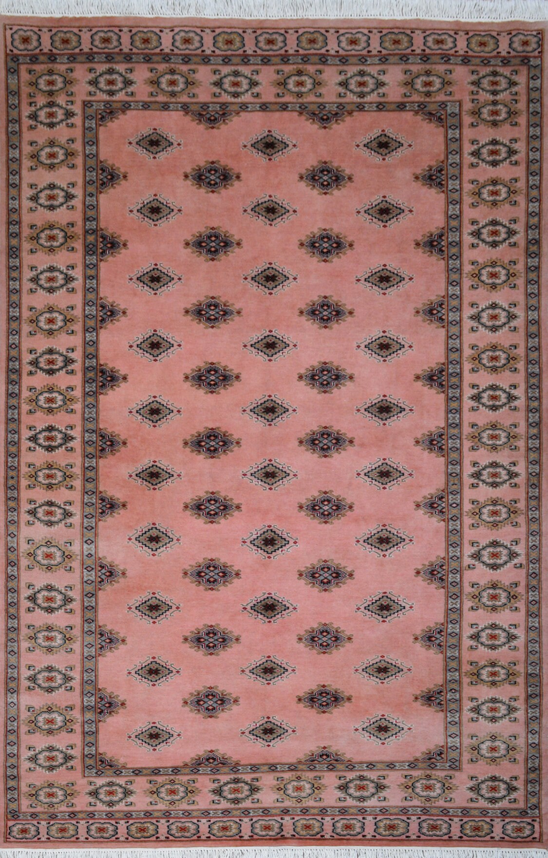 Bokhara Carpet | 8' x 5'1" | Home Decor | Wool Area Rug