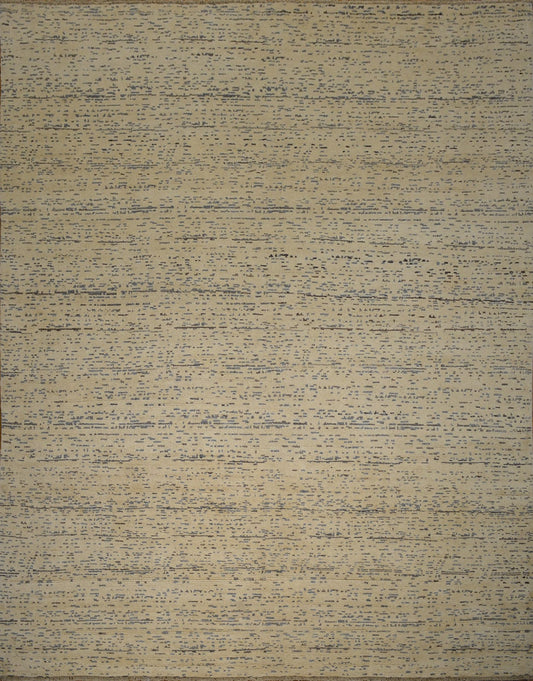 Modern Wool Carpet | 10'2" x 7'11" | Home Decor | Hand-Knotted Area Rug