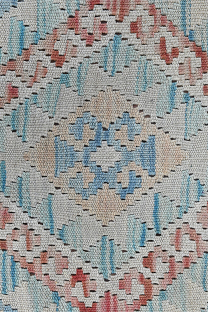 Wool Kilim | 3'7" x 2'8" | Home Decor | Hand-Woven Flatweave Rug