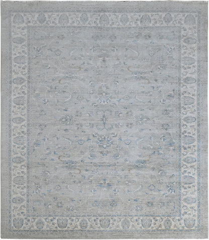 Farah Wool Carpet | 12' x 9'3'' | Large Rug | Genuine Hand-knotted Area Rug