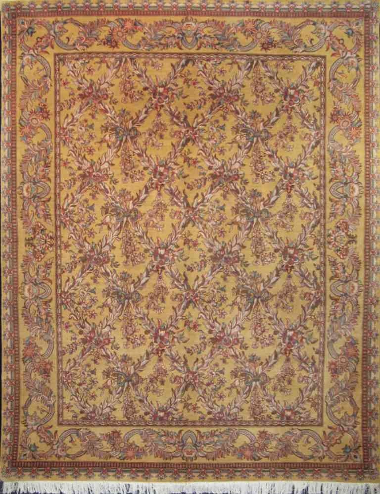 Tauris Trellis - Arts & Crafts by William Morris Carpet | 10' x 8' | Home Decor | Hand-Knotted Area Rug