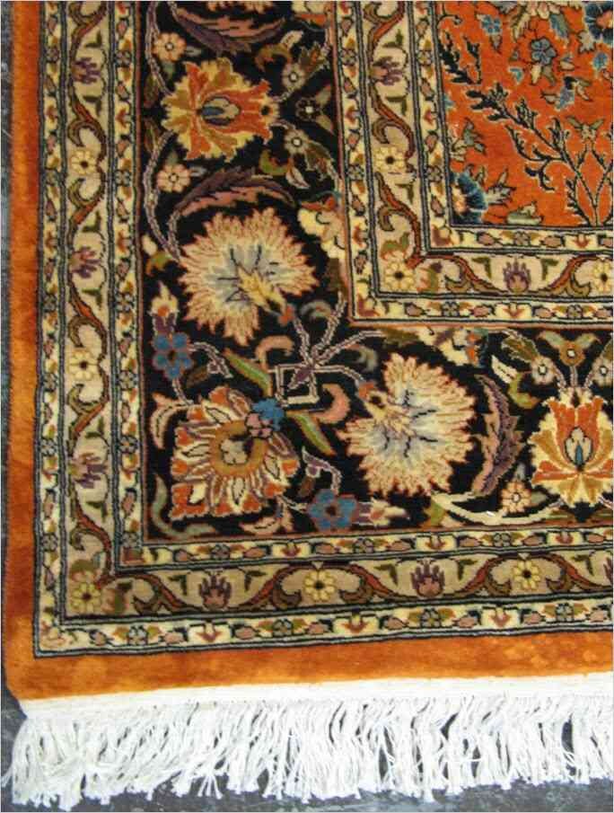 Ghoum Trellis - Arts and Crafts by William Morris Carpet | 12'2" x 8'11" | Home Decor | Hand-Knotted Area Rug