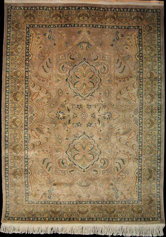 Arts & Crafts by William Morris Carpet | 5'10" x 4'1" | European English Style Rug | New Hand-Knotted Area Rug