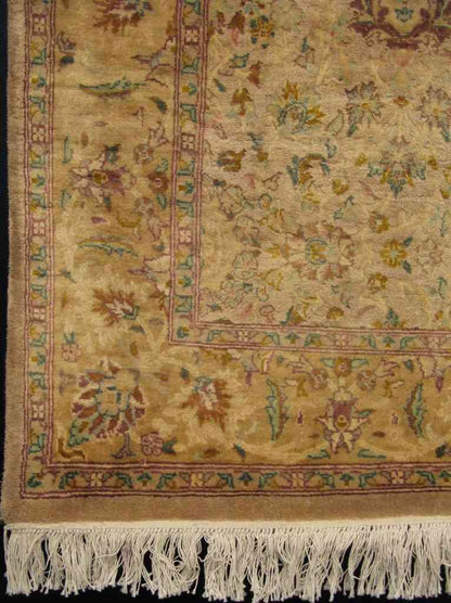 Aubusson Wool and Silk Carpet | 6'2" x 4'2" | Home Decor | Hand-Knotted Area Rug