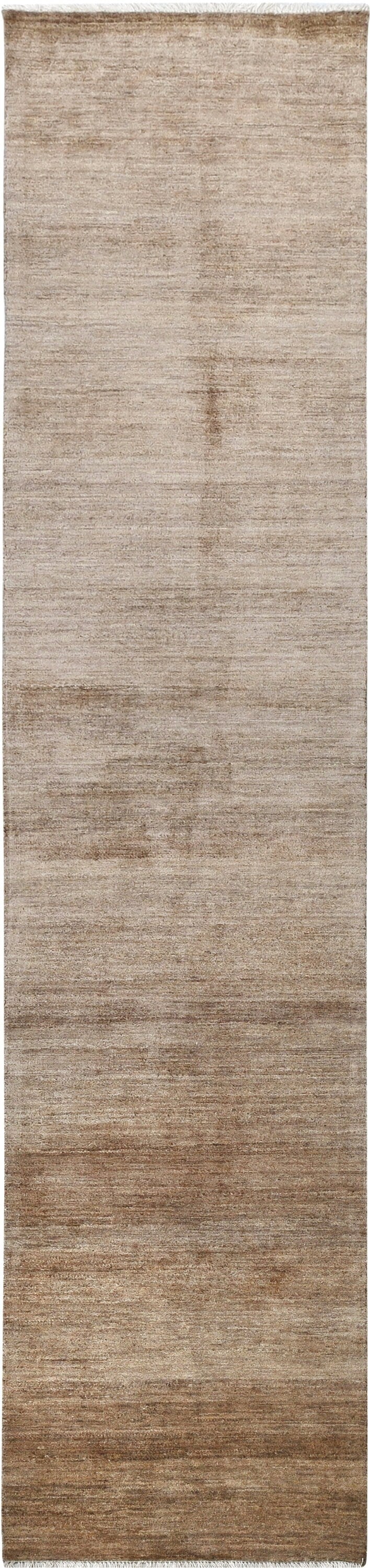 Spectrum Runner Rug | 13'10" x 2'8" | Genuine Hand-Knotted Carpet | New Area Rug