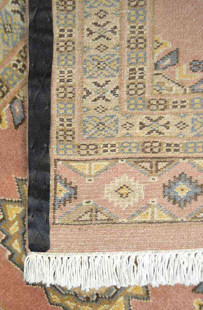 Princess Bokhara Wool Rug | 3'4" x 2'1" | Genuine Hand-knotted Carpet | New Wool Area Rug