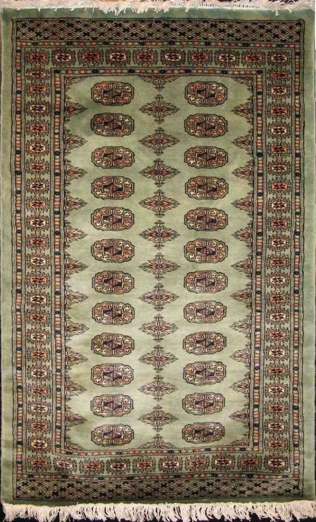 Tekke Bokhara Carpet | 5' x 3' | Genuine Hand-knotted Wool Area Rug