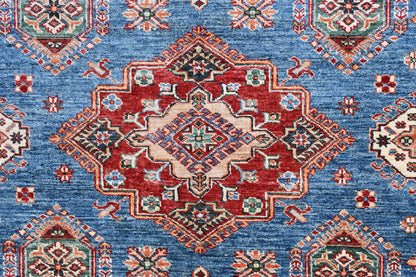 Kazakh Wool Carpet | 10' x 7'11" | Home Decor | Hand-Knotted Rug