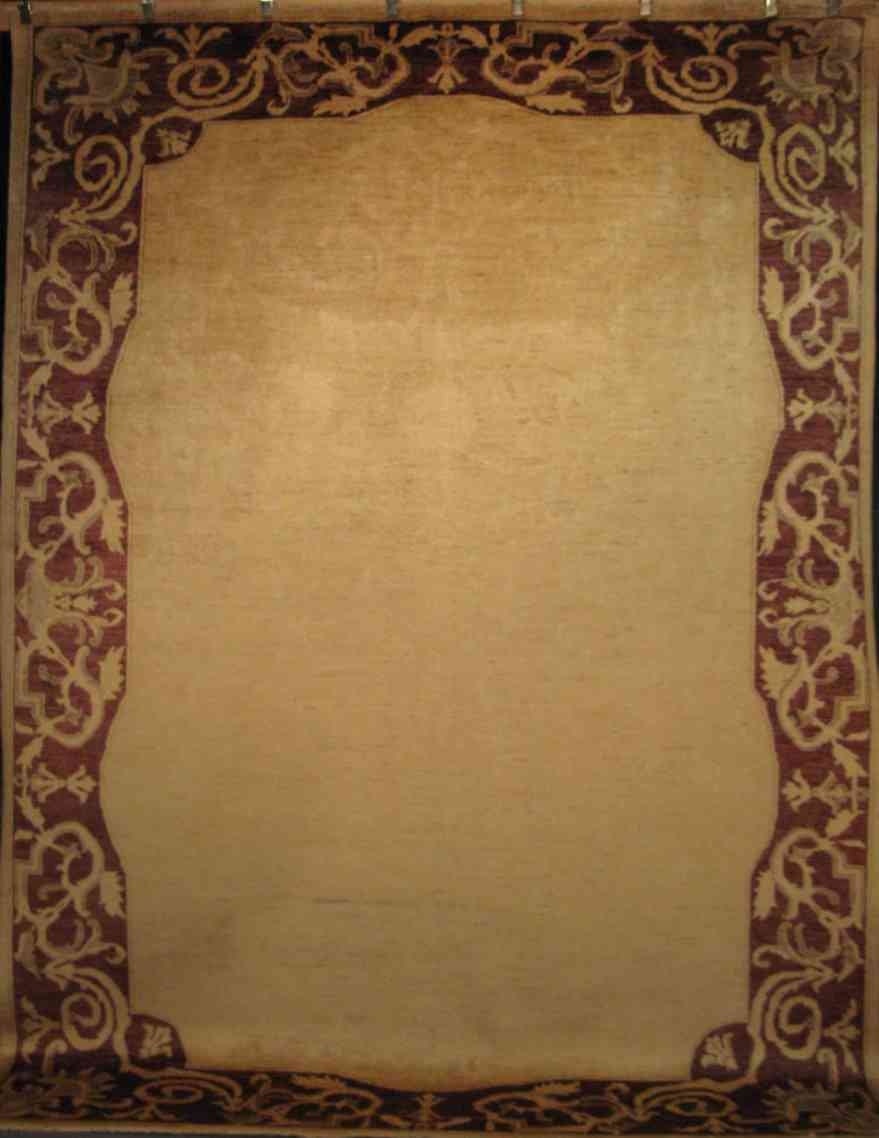 Aubusson Louis XV Wool Carpet | 11'9" x 8'10" | Home Decor | Hand-Knotted Area Rug