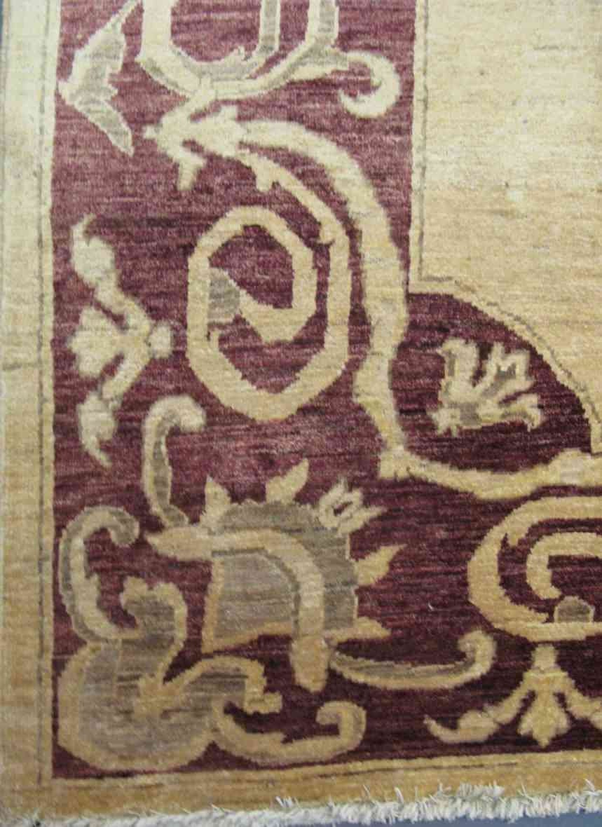 Aubusson Louis XV Wool Carpet | 11'9" x 8'10" | Home Decor | Hand-Knotted Area Rug