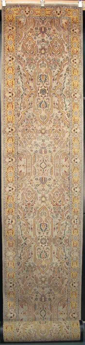 William Morris Runner Rug | 20'6" x 2'7" | Genuine Hand-knotted Rug | Area Rug