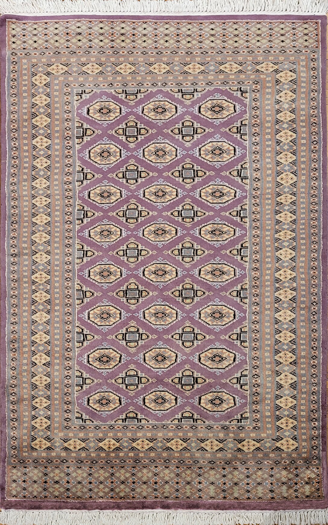 Fine Royal Bokhara Rug | 4'10" x 3' | Home Decor | Hand-knotted Area Rug