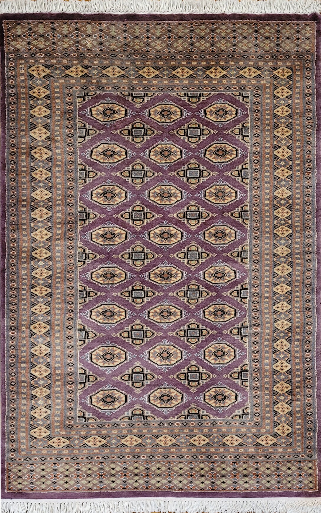 Fine Royal Bokhara Rug | 4'10" x 3' | Home Decor | Hand-knotted Area Rug