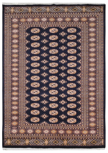 Bokhara Wool Rug | 7'10" x 5'1" | Home Decor | Hand-Knotted Area Rug