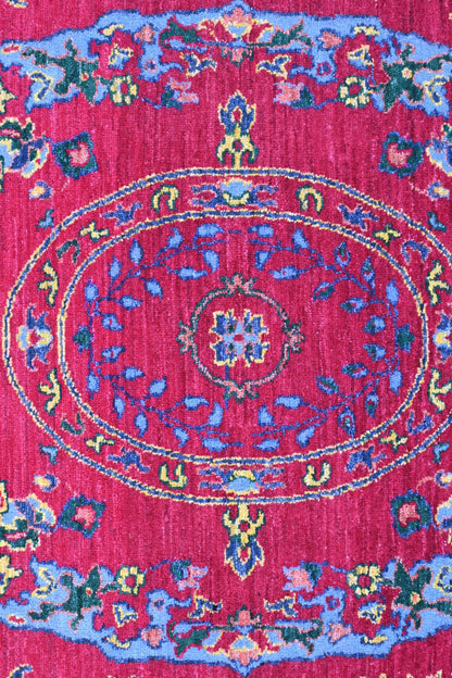 Pavo Cristatus Carpet | 9'1" x 6' | Home Decor | Hand-knotted Area Rug