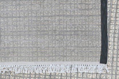 Modern Wool Rug | 9'2" x 6'1" | Home Decor | Hand-Knotted Area Rug