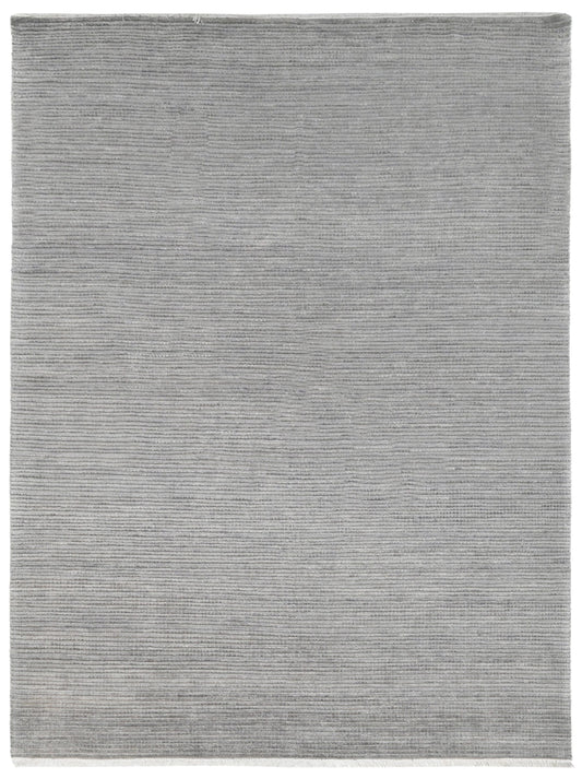 Gray Wool Rug | 13'4" x 11' | Home Decor | Hand-Knotted Area Rug