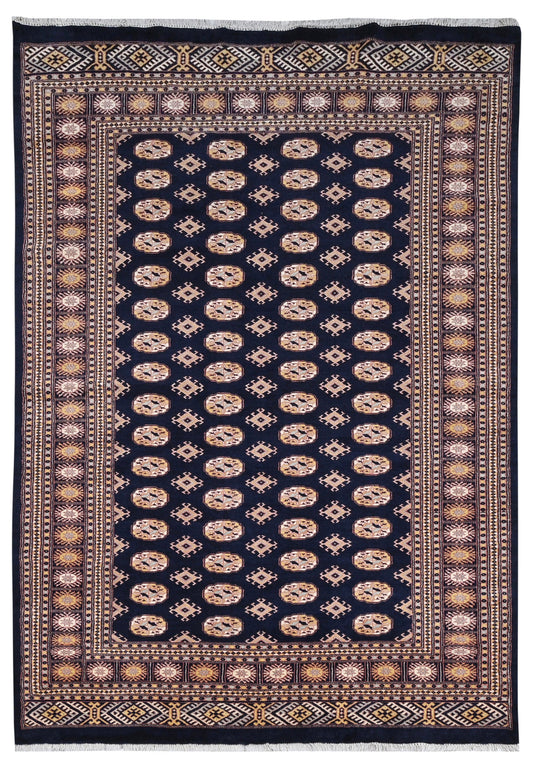 Bokhara Wool Rug | 9'3" x 6'2" | Home Decor | Hand-Knotted Area Rug