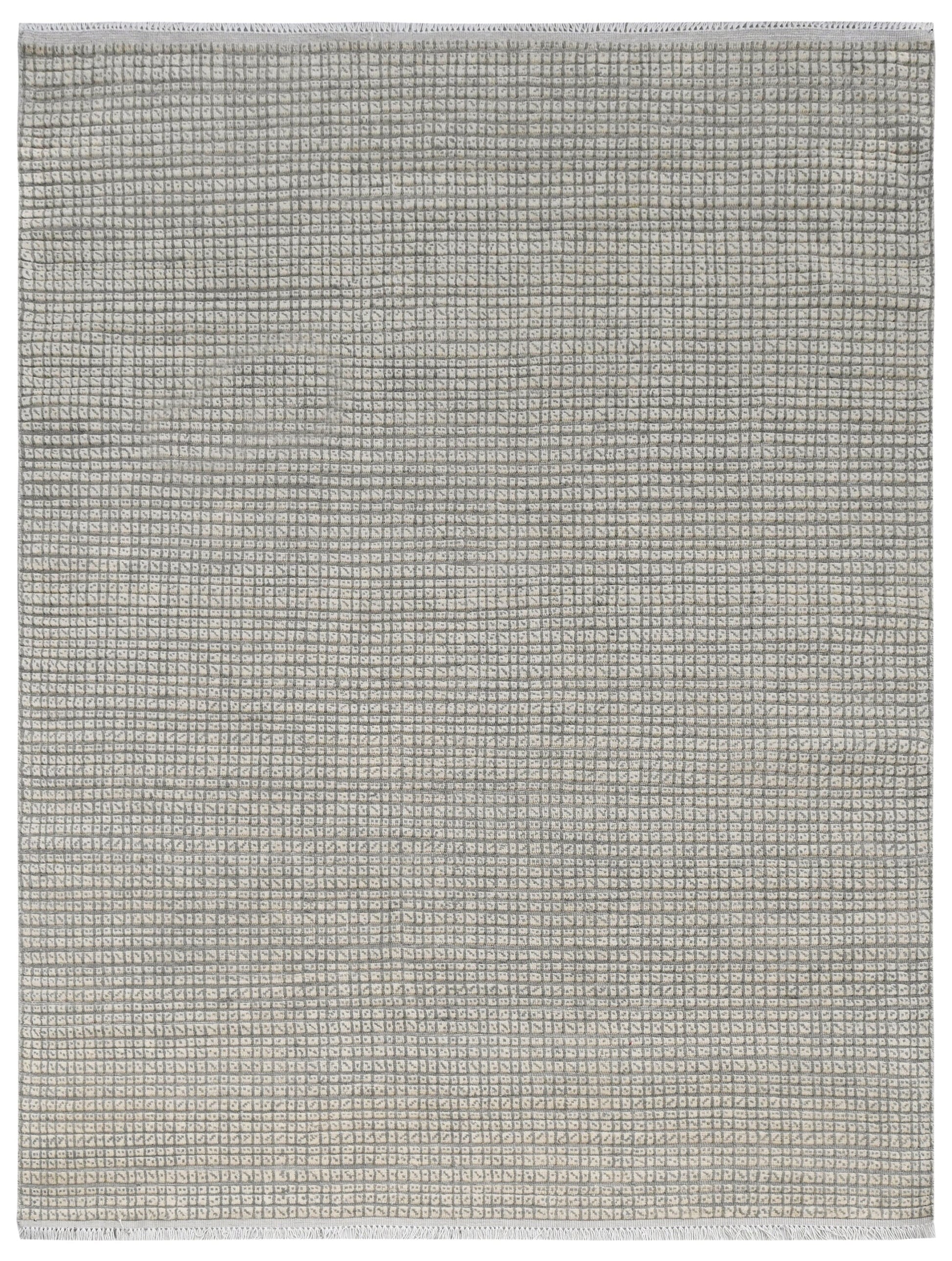 Modern Wool Rug | 9'2" x 6'1" | Home Decor | Hand-Knotted Area Rug