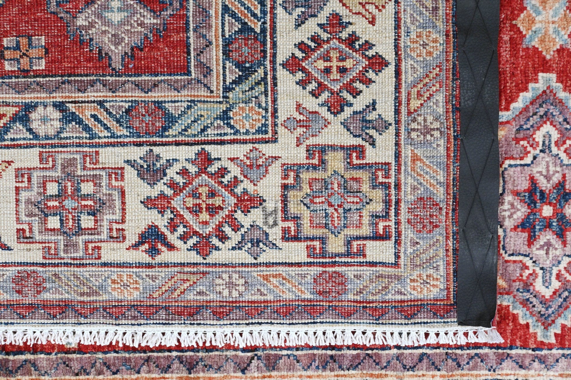 Kazakh Wool Carpet | 6'7" x 4'11" | Home Decor | Hand-Knotted Area Rug