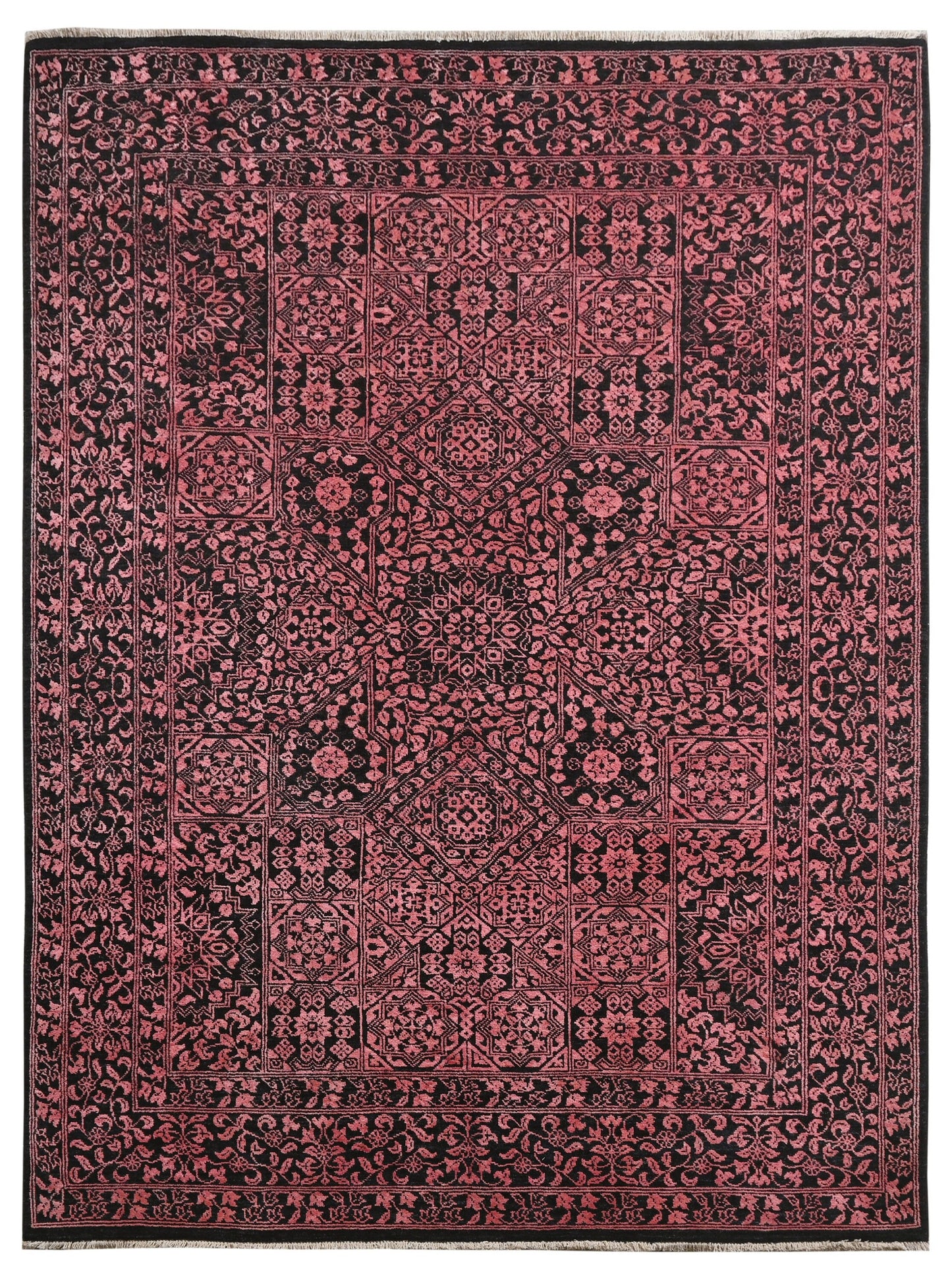 Mamluk Wool Rug | 8'3" x 6" | Genuine Hand-knotted | New Area Rug