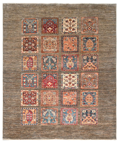 Four Gardens of Paradise Rug | 6'8" x 5' | Home Decor | Hand-Knotted Rug