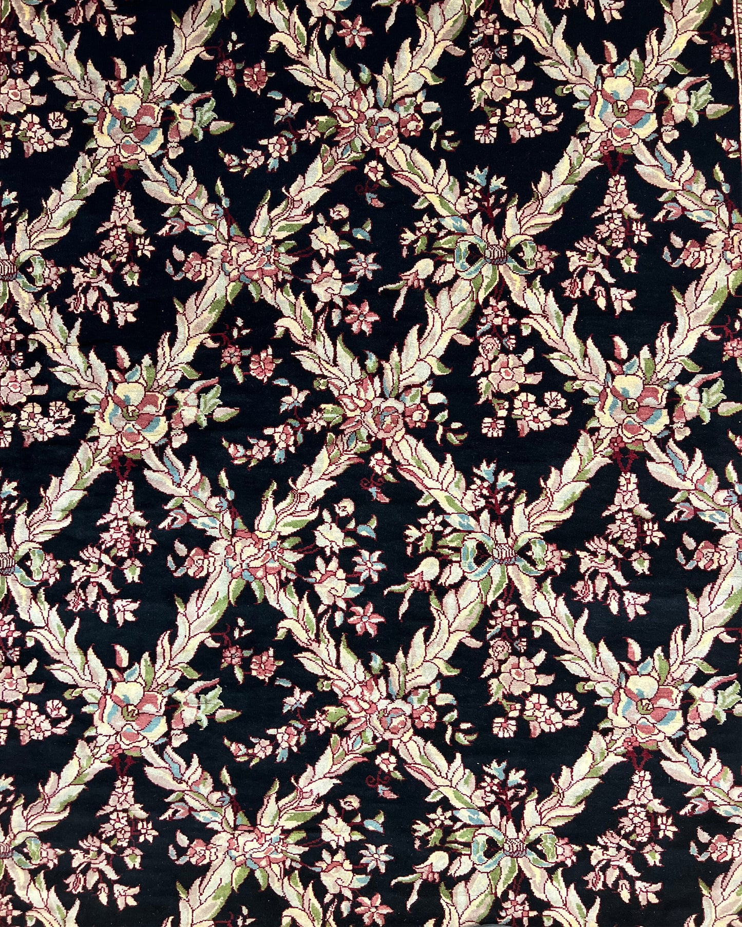 Tauris Trellis - Arts and Crafts by William Morris Carpet | 9'3" x 6'2" | Home Decor | Hand-Knotted Area Rug