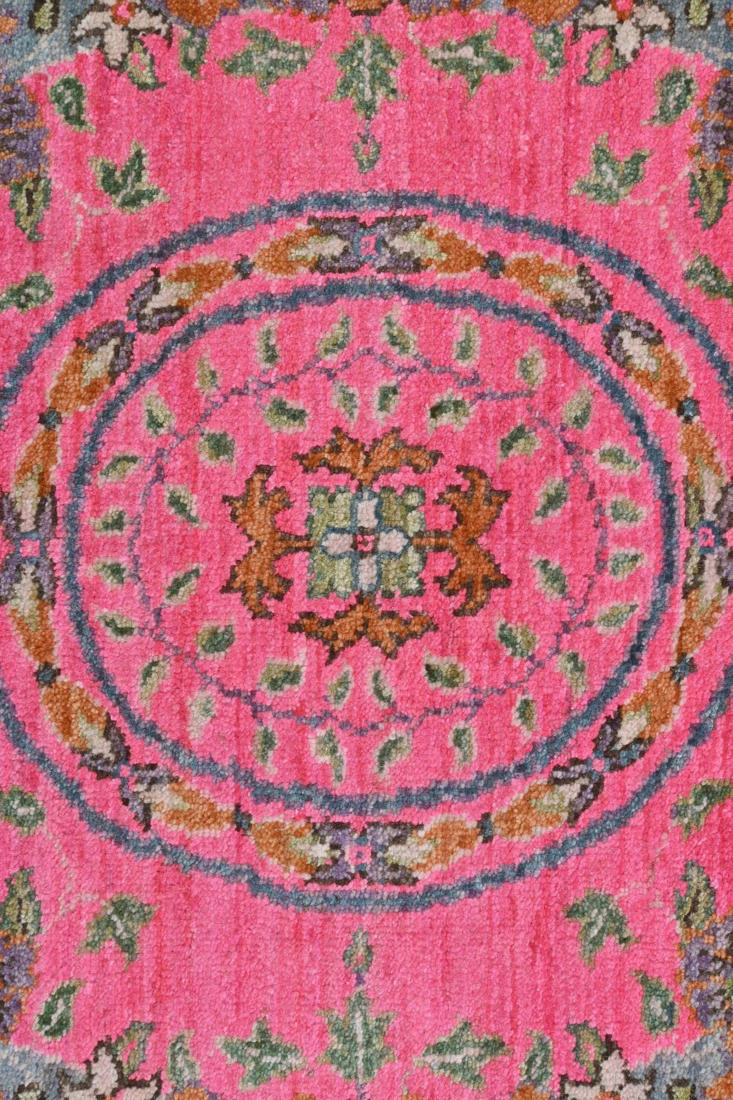 Pavo Cristatus Carpet | 9'1" x 6'1'' | Home Decor | Hand-knotted Area Rug