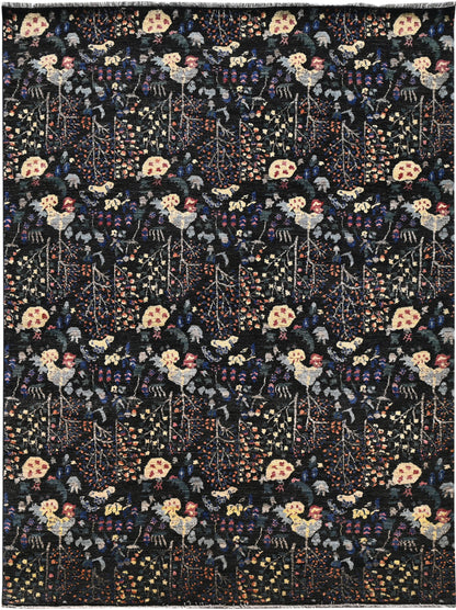 Central Park Carpet | 10'1" x 8' | Genuine Hand-knotted Carpet | New Area Rug