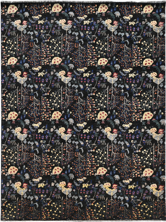 Central Park Carpet | 10'1" x 8' | Genuine Hand-knotted Carpet | New Area Rug