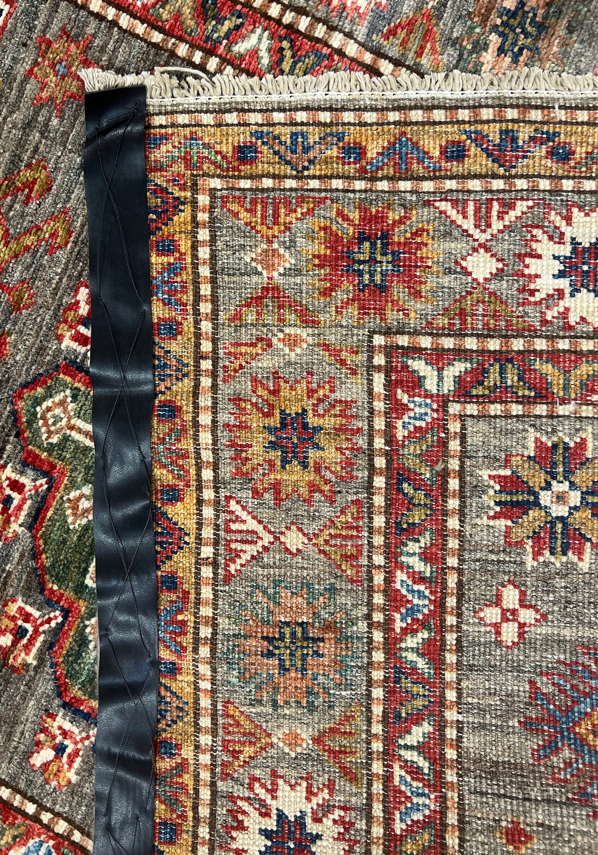 Kazakh Runner Rug | 7'11" x 2'8" | Home Decor | Wool Rug